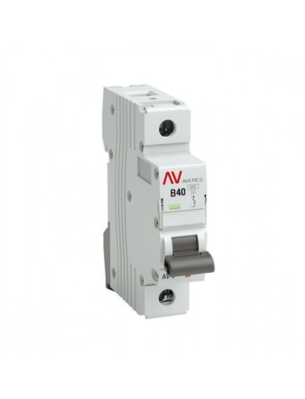 mcb10-1-40B-av Выключатель автоматический AV-10 1P 40A (B) 10kA EKF AVERES(кр.1шт)