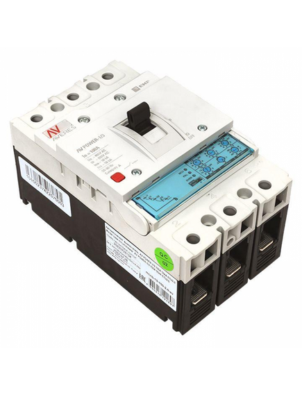 Выключатель автоматический 3п 100А 50кА AV POWER-1/3 ETU2.0 AVERES mccb-13-100-2.0-av