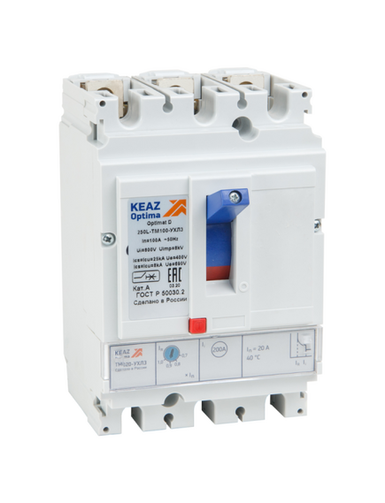 Выключатель автоматический OptiMat D250F-TM063-УХЛ3