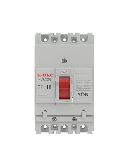 MDE100N100 Выключатель автоматический 3п 100А 20кА YON