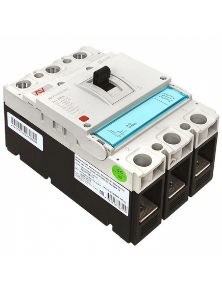 Выключатель автоматический 3п 250А 50кА AV POWER-2/3 ETU2.0 AVERES mccb-23-250-2.0-av