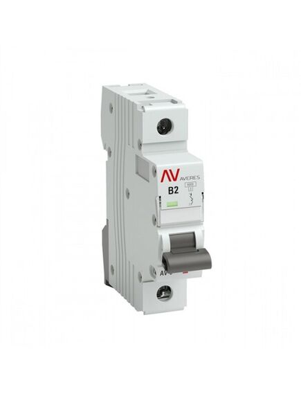 Выключатель автоматический AV-6 1P 2A (B) 6kA EKF AVERES(кр.1шт)