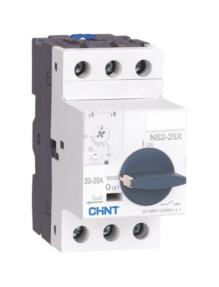 Выключатель автоматический для защиты двигателя 6-10А NS2-25 CHINT 495081