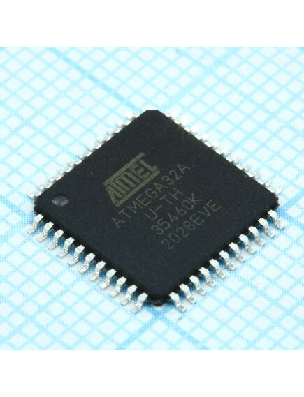 ATMEGA32A-AU, микроконтроллер avr 32k-флэш-память/2k-озу/1k-эппзу + 8x10 ацп, электропитание 2,7...5.5в, изображение 2