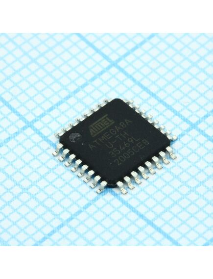 ATMEGA8A-AUR, микроконтроллер 8-бит 8кбайт флэш-память 32tqfp, изображение 2