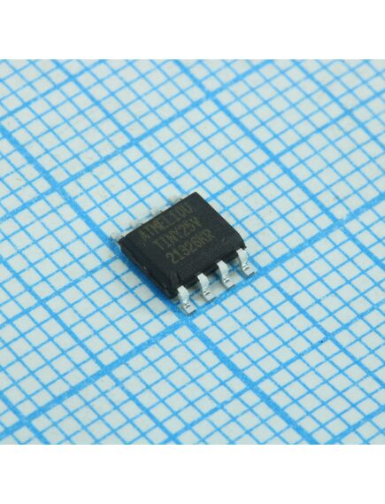 ATTINY25V-10SSUR, avr 2k-flash/128-ram/128-eeprom/таймер/счетчик,watchdog таймер