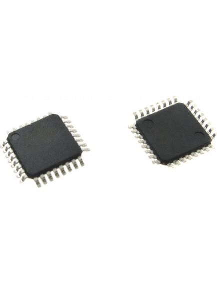 ATMEGA88V-10AU, микроконтроллер avr 8k-флэш-память/1k-озу/512-эппзу + 8x10 ацп, электропитание 1,8...5,5в, низкое энергопотребление, бессвинцовая технология