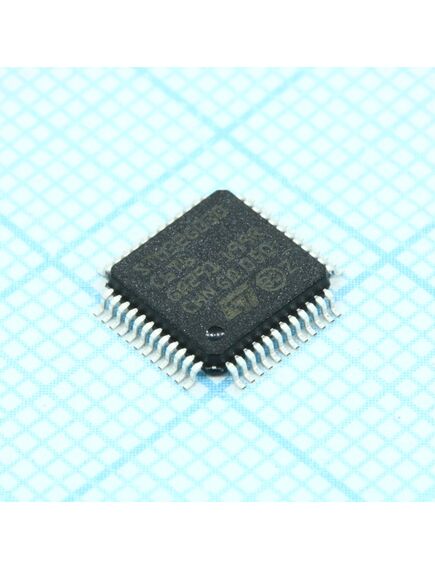 STM32G030C6T6, микроконтроллер stm 32-бит ядро arm cortex m0+ 32кб lqfp48