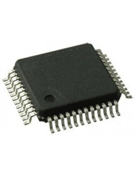 STM32F100C6T6B, 32бит arm cortex m3, 24мгц, 32кб flash, 4кб озу, spi, i2c, 2xusart, cec, 6 таймеров, ацп 12 бит * 10 каналов, 2xцап 37 gpio