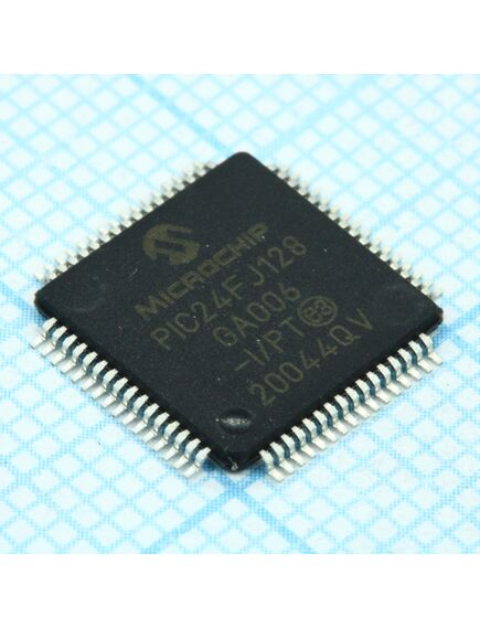 PIC24FJ128GA006-I/PT, 16-битный микроконтроллер 128kb flash, изображение 2