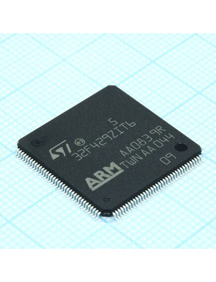 STM32F429ZIT6, микроконтроллер stm 32-бит ядро arm cortex m4 risc 2048kб флэш-память 2.5в/3.3в, изображение 2