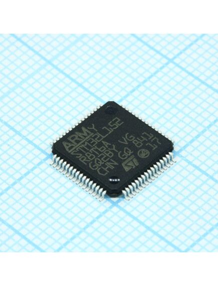 STM32L152R8T6A, микроконтроллер stm 32-бит 64кб флэш-память 64lqfp