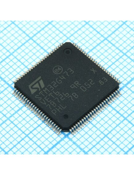 STM32G473VET6, микроконтроллер 32-бит ядро arm cortex m4 risc 512кб флэш-память 3.3в 100-pin lqfp лоток