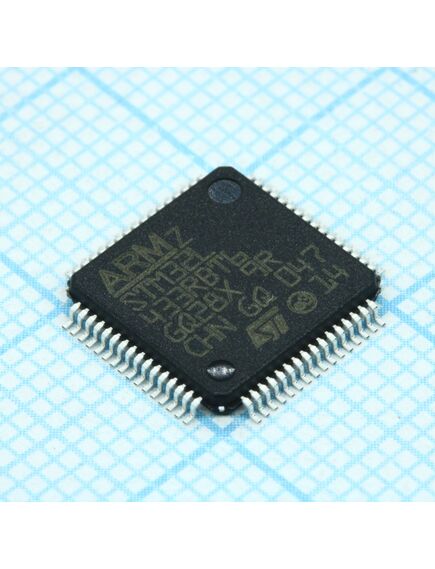 STM32L433RBT6, микроконтроллер stm 32-бит ядро arm cortex m4 128кб lqfp64