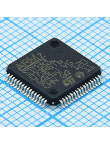 STM32L073RBT6, микроконтроллер stm 32-бит ядро arm cortex m0+ risc 128кб флэш-память 3.3в 64-pin lqfp лоток