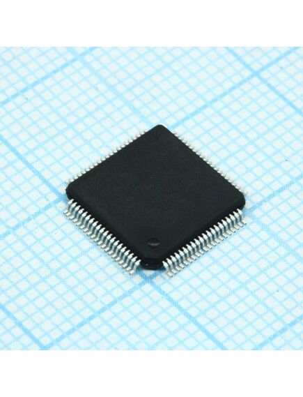 MSP430F6723AIPNR, микроконтроллер ti 32-бит ядро msp430 risc 64кбайт флэш-память 2.5в/3.3в 80-pin lqfp лента на катушке