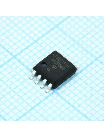 AT45DB041D-SU, флэш-память шина spi электропитание 1.8в 4мбит 512k x 8 7нс