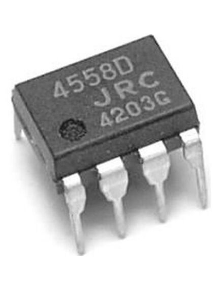 NJM4558D, операционный усилитель, двухканальный, изображение 2