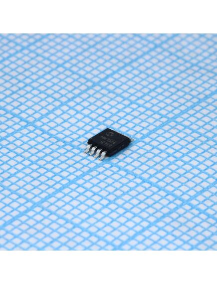 MCP6142T-I/MS, операционный усилитель сдвоенный общего применения уровень входа/выхода до напряжения питания 5.5в автомобильный