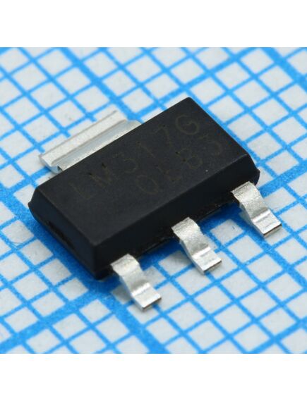 LM317G-AA3-R, регулируемый стабилизатор линейный положительной полярности sot-223