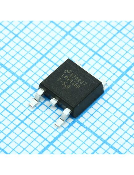 LM2936DTX-5.0/NOPB, линейный стабилизатор с низким падением напряжения положительной полярности, 5 в, 50 ма