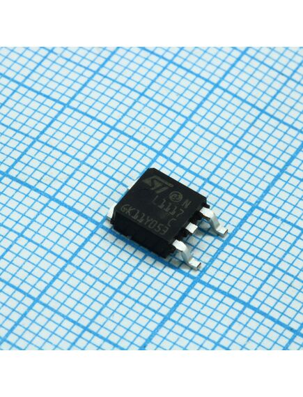 LD1117DTC-R, ldo регулятор напряжения 1.25-15в 0.8a подстраиваемый