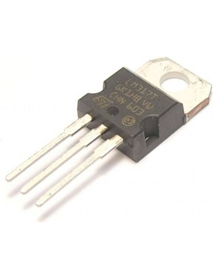 LM317TG, регулируемый стабилизатор с низким падением напряжения положительной полярности, 1.5 а