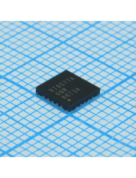 RT8577AGQW, драйвер led шим 4-х канальный выход 120ма 20wqfn