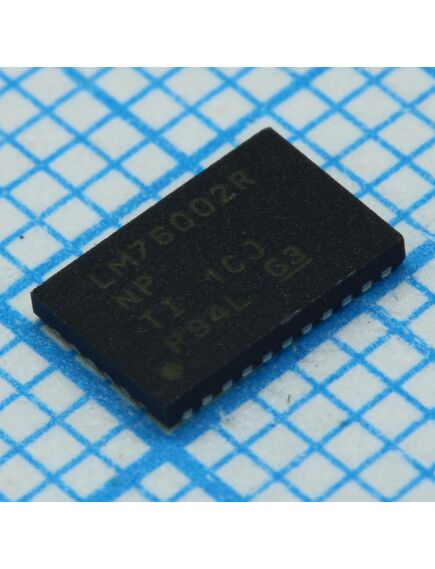 LM76002RNPR, преобразователь импульсный синхронный понижающий 3.5в...60в 2,5а -40°с...+125°с 30-wqfn