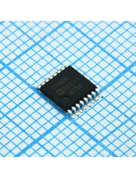 AD7766BRUZ-1, 24-разрядный ацп, быстродействие 64ksps одноканальный 16-pin tssop туба