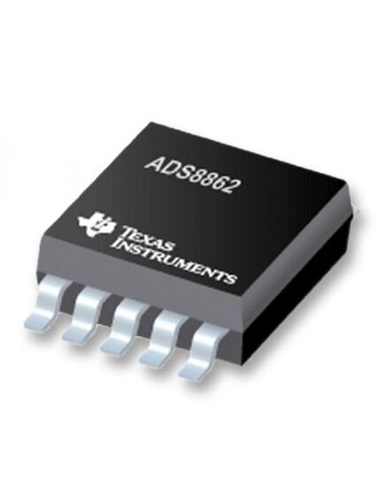 ADS8862IDGS, аналого-цифровой преобразователь (ацп)