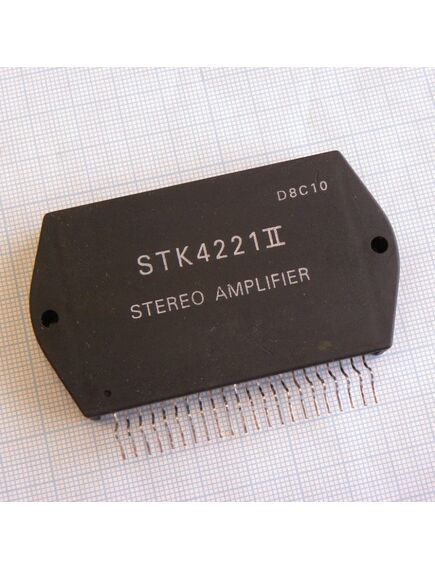 STK4221 II, унч 2x80вт (2x45в/8 ом), thd