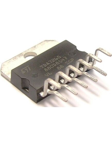 TDA7265, унч 2x25вт (питание 2x20в/нагрузка 8 ом)