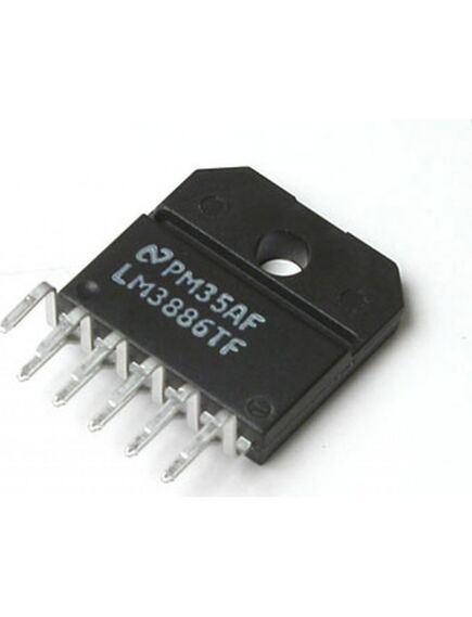 LM3886TF/NOPB, унч 68вт (2x28в/4 ом), mute