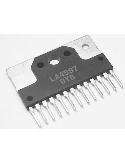 LA4597, уhч 2x2.9вт (9в/3.2 ом)