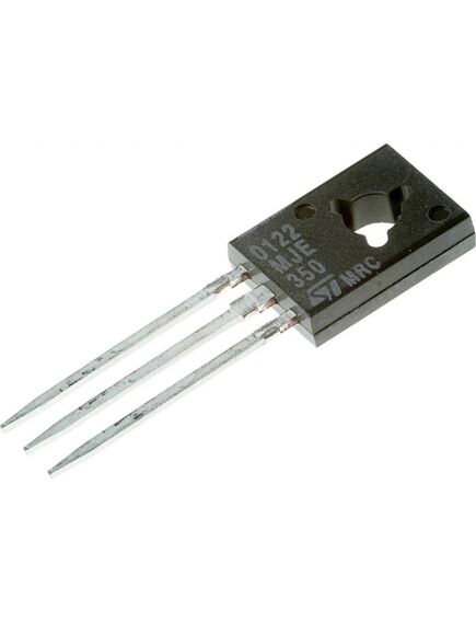 MJE350, биполярный транзистор, pnp, 300 в, 0.5 а, 20 вт