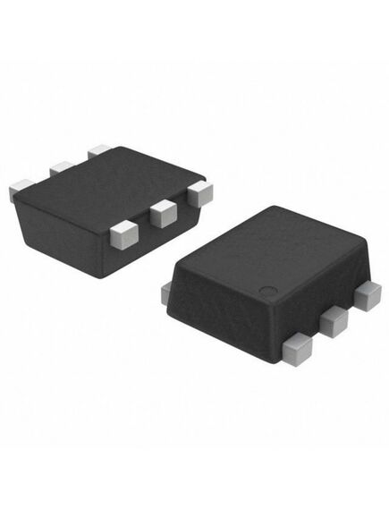 NST847BDP6T5G, биполярный транзистор npn/npn, 45 в, 0.1 а