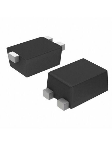 NSBC114YF3T5G, цифровой биполярный транзистор npn, 50 в, 0.1 а, 0.254 вт, 10 ком+47 ком