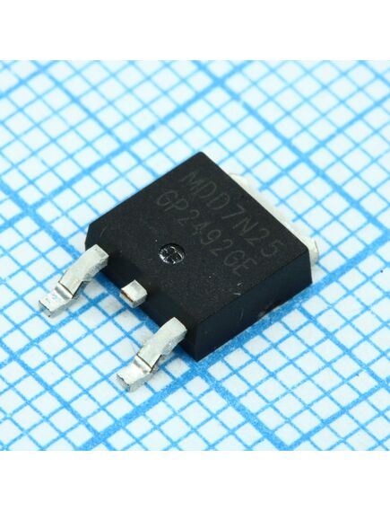 MDD7N25RH, транзистор полевой n-канальный 250в 6.2а 56вт