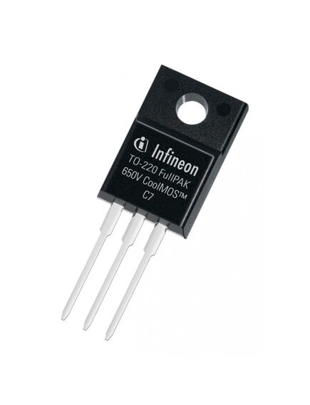 IPA65R045C7XKSA1, транзистор полевой n-канальный 650в 18a 3-pin(3+tab) to-220fp туба