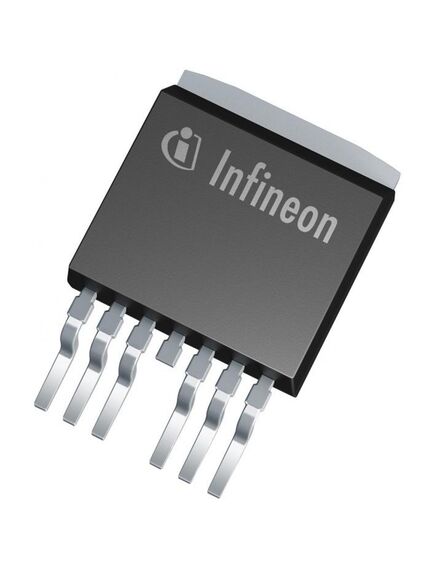 IPB180N10S402ATMA1, транзистор полевой mosfet n-канальный 100в 180a автомобильного применения 7-pin(6+tab) d2pak лента на катушке