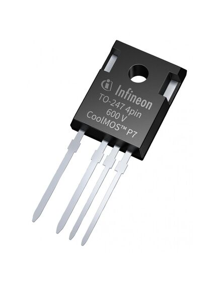 IPZA60R060P7XKSA1, транзистор полевой mosfet n-канальный 600в 48a 4-pin(4+tab) to-247 туба