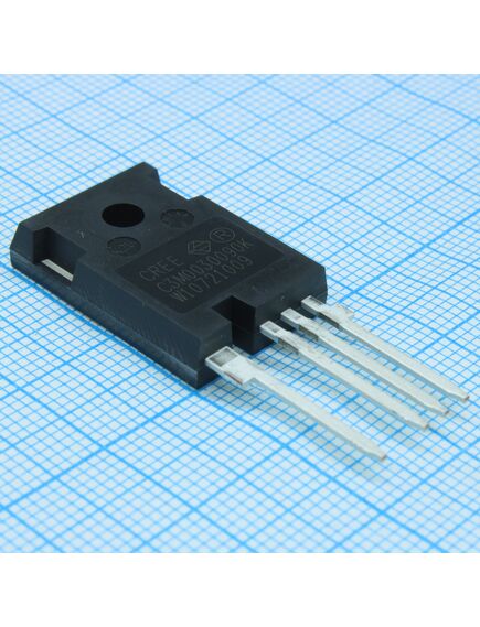 C3M0030090K, транзистор полевой mosfet n-канальный sic 900в 73а 4-pin(4+tab) to-247