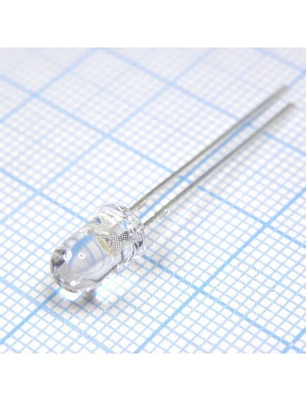 GL-5250G01C2-2.4, светодиод 5mm/ green/ 504nm/ 3,2v/ 7000mcd @ 20ma/ ifmax=30ma/ 30°