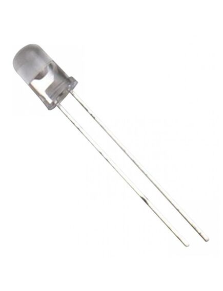 HLMP-CE34-Y1CDD, светодиод 5мм/голубой/501нм/9300-21000мкд/прозрачный/30°