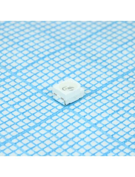 FYLS-3528RGBC-CA, светодиод smd 3,5х2,8мм/красный/625нм/200мкд - зеленый/520нм/800мкд - синий/470нм/250мкд/прозрачный/120°, изображение 2