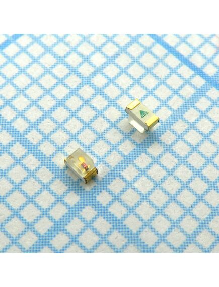 KP-1608SURC, светодиод smd 1,6х0,8мм/красный/628нм/70-150мкд/прозрачный/120°, изображение 2