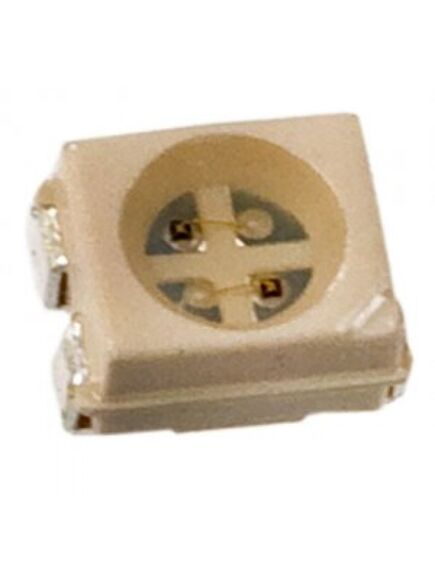 KAA-3528SURKSYKC, светодиод smd 3,5х2,8мм/красный/630нм/200-320мкд - желтый/590нм/120-240мкд/прозрачный/120°