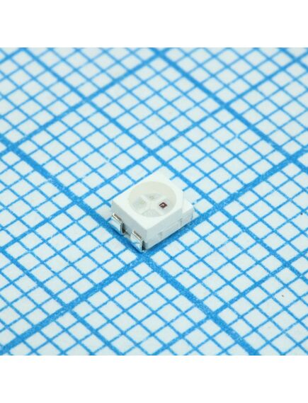 HL-AF-3528S39FU70GH203BC-A-S1-HL, светодиод smd 3,5х2,8мм/rgb/622нм 270-350мкд - 520нм 1000-1300мкд - 470нм 210-270мкд/130°