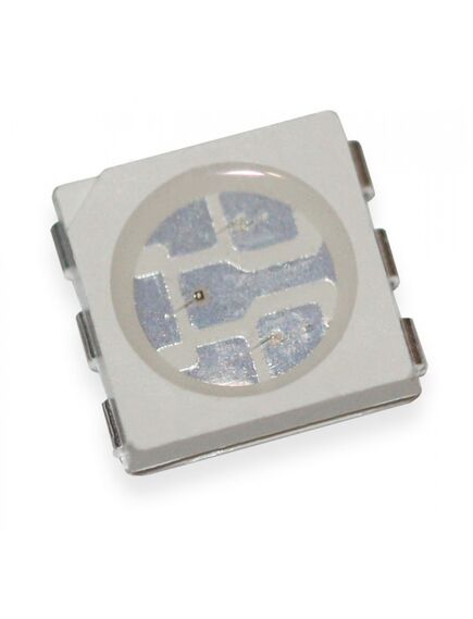 HL-AF-5060U79GS8FH271BC-S1-THL-R, светодиод smd rgb / r:622нм, g:520нм, b:469нм/ 2.1в-3.1в/ r:610мкд, g:1300мкд, b:270мкд при 20ма максимальный ток 30ма угол 120°